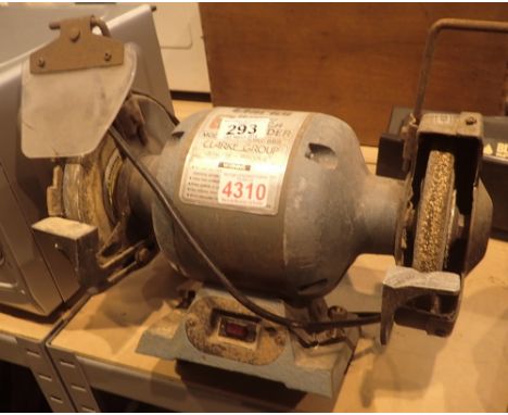 Clarke bench grinder with 150 mm wheels