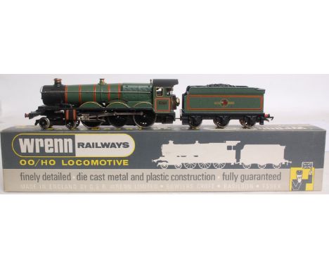 WRENN: An original Wrenn Railways 00 gauge W2221 Cardiff Castle locomotive. In original box, with instructions. 

NOTE: This 