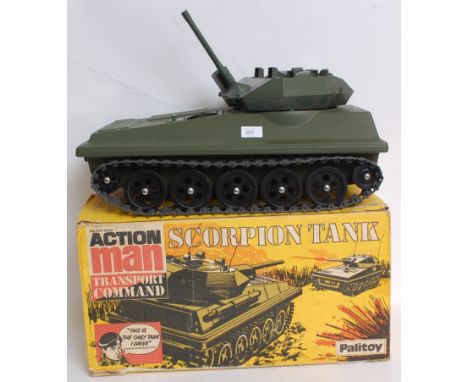 ACTION MAN; An original vintage Palitoy Action Man Scorpion Tank in original box.