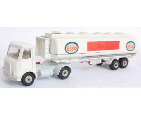 DINKY; An original vintage diecast model Dinky AEC Articulated Lorry Esso Tanker.