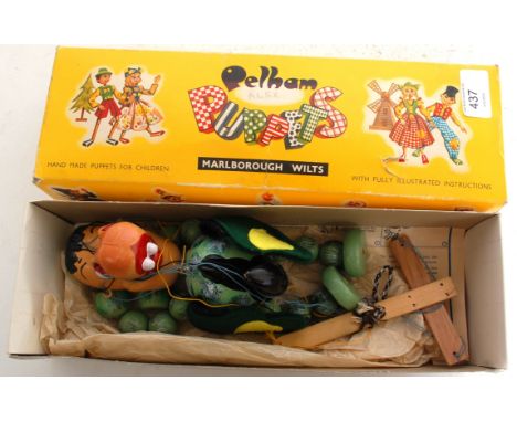 PELHAM PUPPET; An original Pelham Puppet A3 Baby Dragon, in original display box.