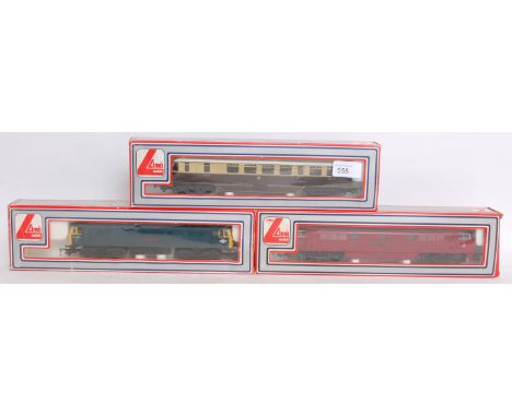 LIMA: A collection of 3x vintage Lima 00 Gauge trainset locomotives, comprising of: 205125, 205121 and 205132

NOTE: This lot