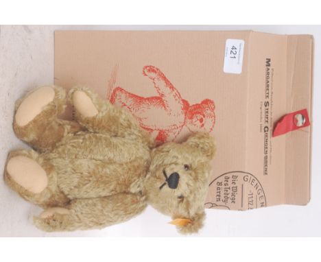 STEIFF; 000713 gift boxed stuffed teddy bear, complete with original box and certificate etc, retaining original packaging