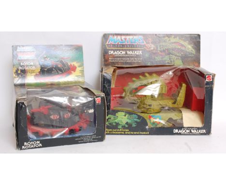 MASTERS OF THE UNIVERSE; by Mattel - two boxed toys to include Roton Rotator and Dragon Walker.