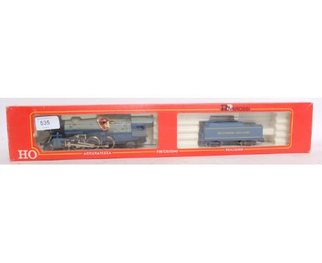RIVAROSSI: An original vintage Rivarossi railway trainset locomotive HO Gauge 1220 Baltimore and Ohio loco and tender, in ori