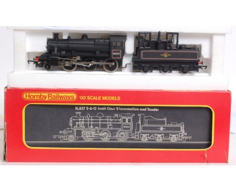 HORNBY: An original Hornby railway trainset 00 Gauge R857 IVATT locomotive in original box.

NOTE: This lot comes from an ext