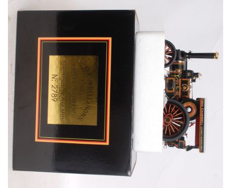 MIDSUMMER MODELS Britannia 1:24 scale boxed diecast model traction steam engine, complete in original box, with all packaging