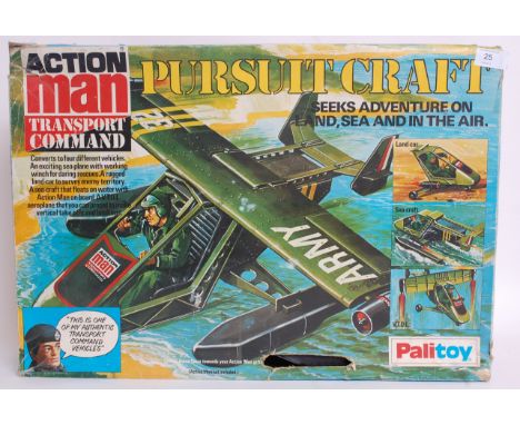 ACTION MAN: An original Action Man Pailtoy Pursuit Vehicle, appears complete in original box.