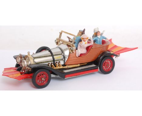 CORGI; An original 1960's Corgi 266 diecast model Chitty Chitty Bang Bang car, complete with all original figures and wings. 