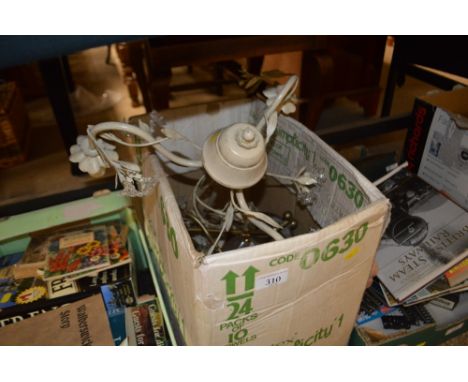 A box of light fittings 