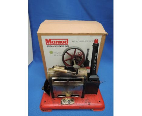 A Mamod live steam engine SP2, boxed