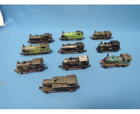 Ten Graham farish, Arnold and similar N gauge tank engines