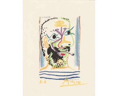 Artist: Pablo Picasso [d'apres] (Spanish, 1881 - 1973). Title: "May 20, 1964 #02 [from the suite 'Le Gout du Bonheur,' image 