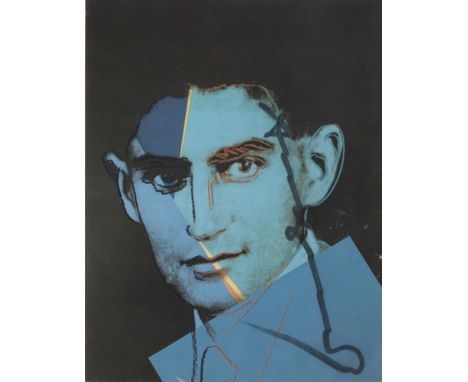 Artist: Andy Warhol (American, 1928 - 1987). Title: "Franz Kafka [announcement/invitation]". Medium: Color offset lithograph.