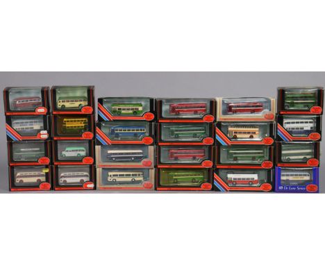 Twenty-four Gilbow Exclusive First Edition die-cast scale model coaches, each with window box.