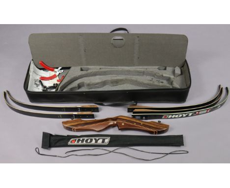 A modern crossbow, with case.