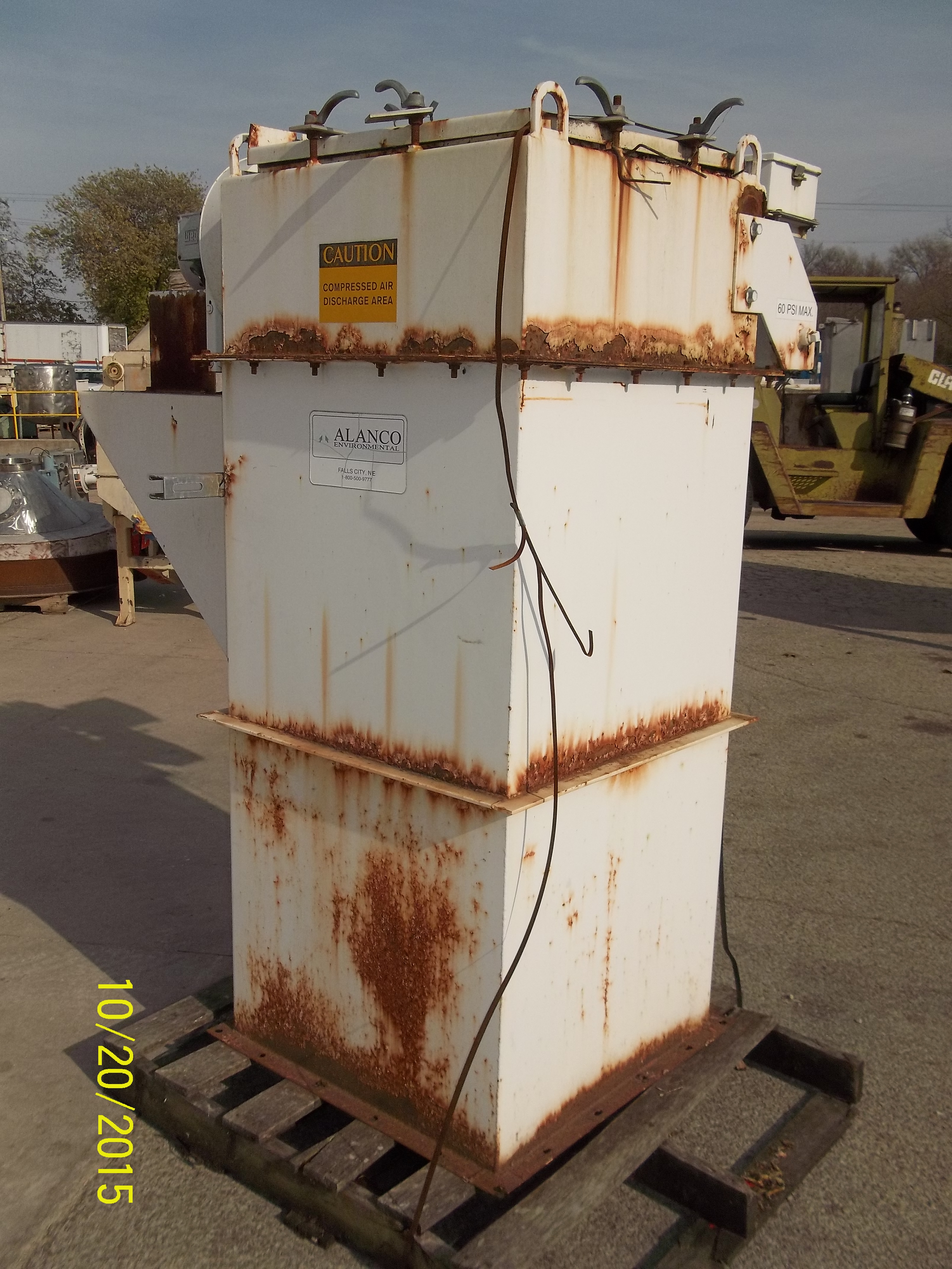 Alanco Baghouse, 60 PSI Max, Alanco Bag House, Motor Induction Motor