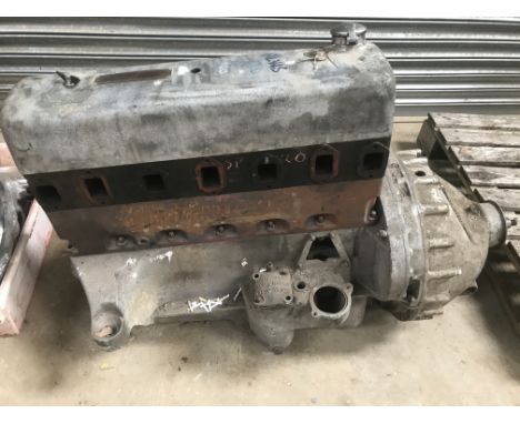 An Alvis 6-cylinder engine, possibly Speed 20