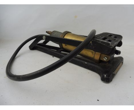 A Dunlop footpump of good, large size. 