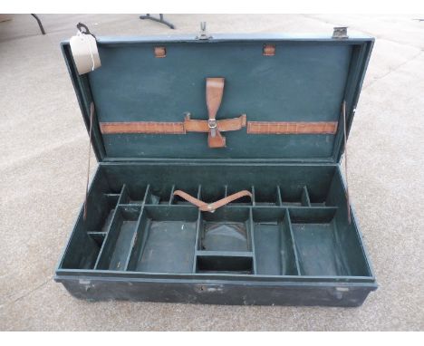 A rectangular car trunk, 30 1/2" wide x 15 1/4" deep x 8 1/2" high.