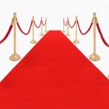 RRP £80.84 Nisorpa Red Carpet Runner Rugs 1 x 10m Red Carpet Aisle