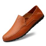 RRP £39.51 Rodawu Men's Loafers Leather Casual