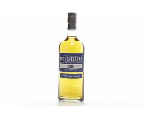 AUCHENTOSHAN WHISKY FESTIVAL 2010 BOTTLING Single Malt Scotch Whisky. Limited edition. Distilled in 1998 and matured in Europ