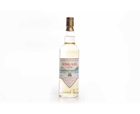 ASKAIG 1978 15 YEAR OLD MASTER OF MALT Single Malt Scotch Whisky. Distilled 01.02.78, bottked 07.02.93. Bottle no. 114 of 360