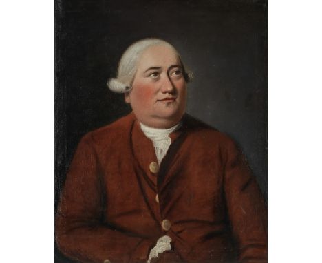 Attributed to Helena Beatson (Kilrie 1762-1839 Lichfield)Portrait of Robert Beatson (1730–1805) of Kilrie, half-length, in a 