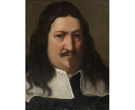 Circle of Bartholomeus van der Helst (Haarlem 1613-1670 Amsterdam)Portrait of a gentleman, bust-length, in black costume with