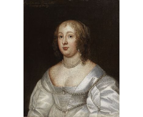 Follower of Sir Anthony van Dyck (Antwerp 1599-1641 Blackfriars)Portrait of Charlotte Stanley (née de La Trémoille), Countess