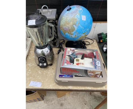 TWO BOXED MICROSCOPE SETS TO ALSO INCLUDE A LIGHT UP WORLD GLOBE 