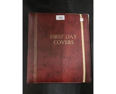 FIRST DAY COVER ALBUM CONTAINING A QUANTITY OF AUSTRALIAN COVERS + FIJI &amp; AAT 