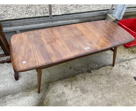 AN ERCOL STYLE COFFEE TABLE 