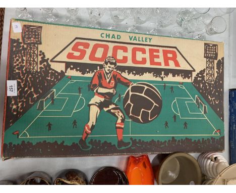 A VINTAGE CHAD VALLEY SOCCER GAME 