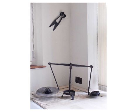 Kitchen scales and scissors