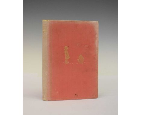 Milne, A.A - The House At Pooh Corner with decorations by Ernest H. Shepard, first edition, 1928, publ. Methuen &amp; Co. Ltd