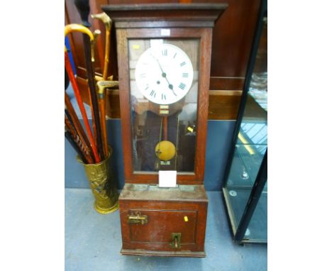 GLEDHILL-BROOK TIME RECORDER 46" X 15.5" X 11.5"