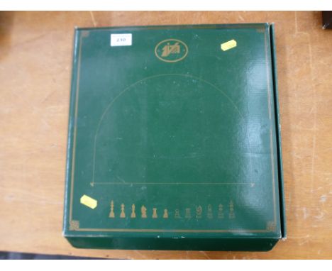 CHESS SET IN BOX