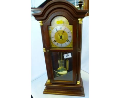 HERMLE MANTLE CLOCK 19.5" X 9" X 5.25"