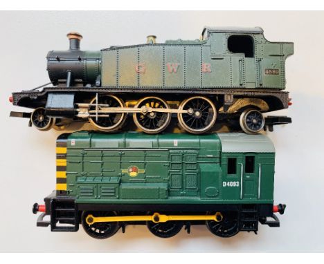 Hornby OO Gauge 0-6-0 Shunter Loco &amp; Lima 2-6-2 Prairie Steam Loco