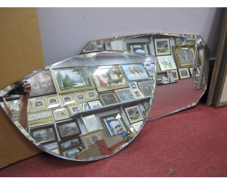 Two Vintage Wall Mirrors.