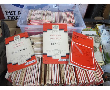 Ordnance Survey Maps, approximately 180:- Two Boxes.
