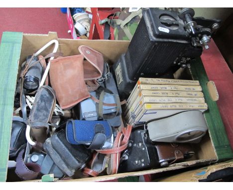Specto Type B 4/30 Projector, plus pathescope film, reels, The Wedding of HRH Princess Elizabeth etc, other reels pathescope 