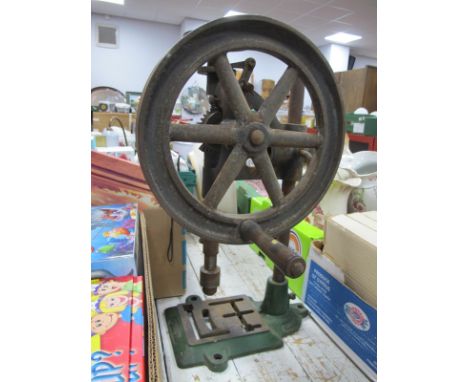 A Union British Made Bench Drill, 61cm high.