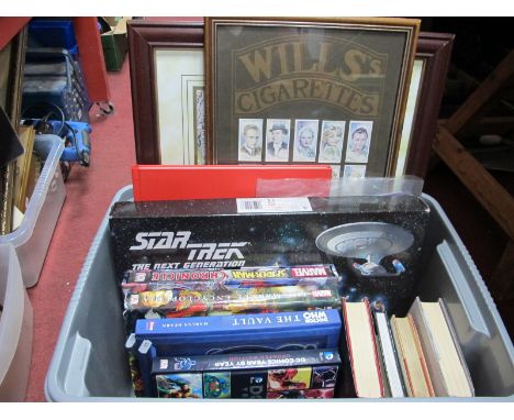 Star Trek Chess, Marvel Spiderman Chronicle and encyclopedia, DC Comics Year by Year. Doctor Who The Vault, Sheffield United 