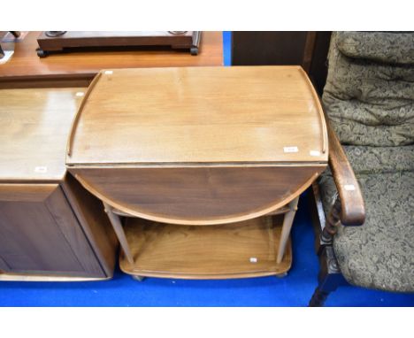 A light stain Ercol tea trolley