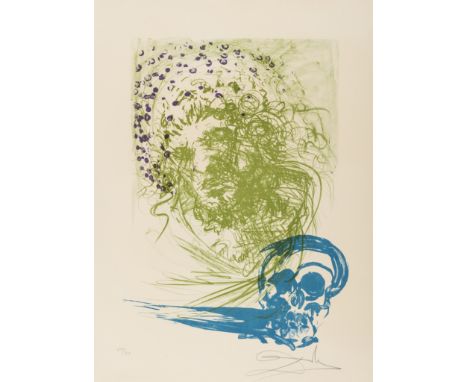 δ Salvador Dali (1904-1989)Old Age (from Edades de la Vida) (M&L 1434; Field 72-1-D)Lithograph printed in colours, 1973, sign