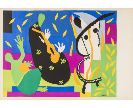 δ Henri Matisse (1869-1954) (after)La Tristesse du Roi, from Verve Vol. IX, Nos. 35-36Lithograph printed in colours, 1958, a 