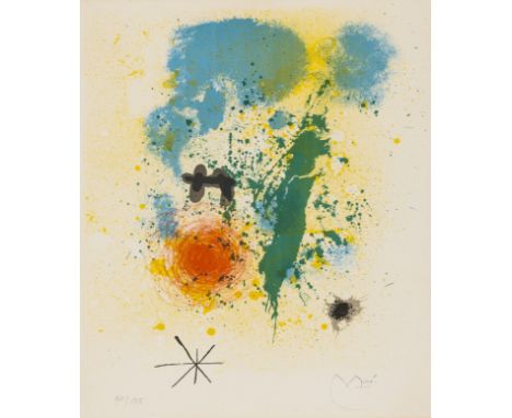 δ Joan Miro (1893-1983)Untitled (Dupin 332)Lithograph printed in colours, 1964, signed and numbered from the edition of 125 i
